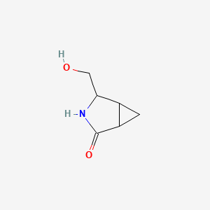 4-(Hydroxymethyl)-3-azabicyclo[3.1.0]hexan-2-one