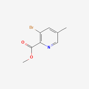 molecular formula C8H8BrNO2 B596135 Methyl 3-bromo-5-methylpicolinate CAS No. 1228880-68-9