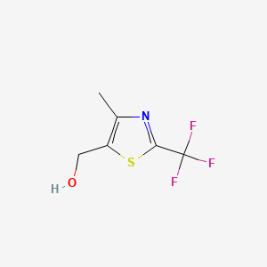 (4-Methyl-2-(trifluoromethyl)thiazol-5-yl)methanol