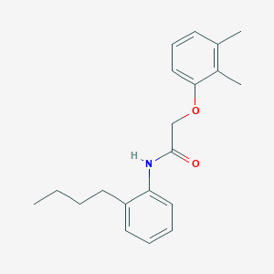 molecular formula C20H25NO2 B5961658 N-(2-butylphenyl)-2-(2,3-dimethylphenoxy)acetamide 
