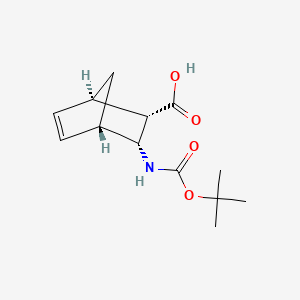 Rac-(1S,2R,3S,4R)-3-[(tert-butoxycarbonyl)amino]bicyclo[2.2.1]hept-5-ene-2-carboxylic acid