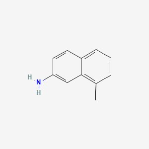 B596244 8-Methylnaphthalen-2-amine CAS No. 116530-26-8