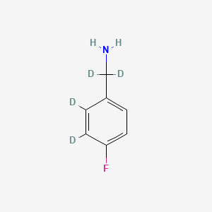 p-Fluorobenzylamine-d4