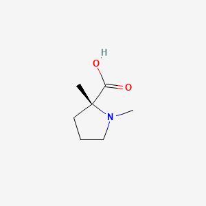 (2R)-1,2-dimethylpyrrolidine-2-carboxylic acid