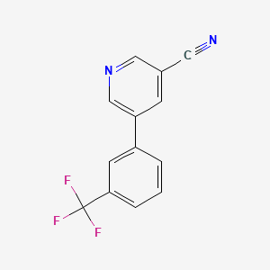 5-(3-(Trifluoromethyl)phenyl)nicotinonitrile