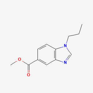 Methyl 1-propylbenzoimidazole-5-carboxylate