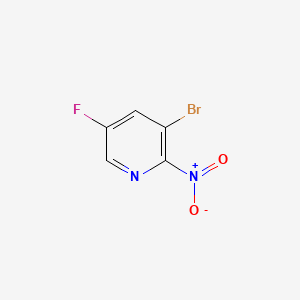 3-Bromo-5-fluoro-2-nitropyridine