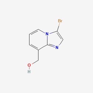 (3-Bromoimidazo[1,2-a]pyridin-8-yl)methanol