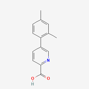 5-(2,4-Dimethylphenyl)picolinic acid