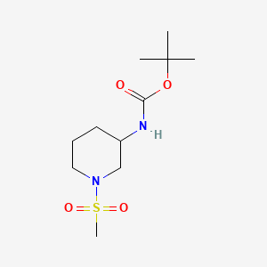 Tert-butyl 1-(methylsulfonyl)piperidin-3-ylcarbamate