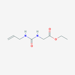 molecular formula C8H14N2O3 B5963249 ETHYL 2-{[(ALLYLAMINO)CARBONYL]AMINO}ACETATE 