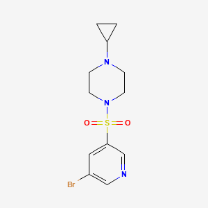 1-(5-Bromopyridin-3-ylsulfonyl)-4-cyclopropylpiperazine
