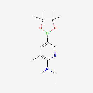 n-Ethyl-n,3-dimethyl-5-(4,4,5,5-tetramethyl-1,3,2-dioxaborolan-2-yl)pyridin-2-amine
