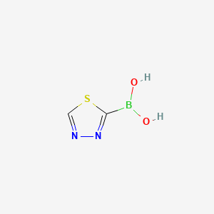 (1,3,4-Thiadiazol-2-yl)boronic acid