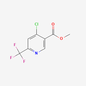 Methyl 4-chloro-6-(trifluoromethyl)nicotinate