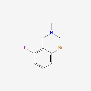 N,N-Dimethyl 2-bromo-6-fluorobenzylamine