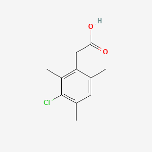2,4,6-Trimethyl-3-chlorophenylacetic acid