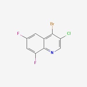 4-Bromo-3-chloro-6,8-difluoroquinoline