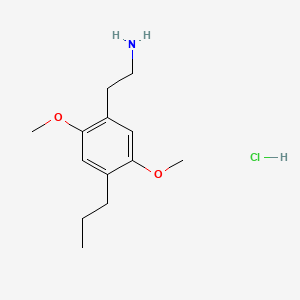 molecular formula C13H22ClNO2 B596403 2C-P Hydrochloride CAS No. 1359704-27-0