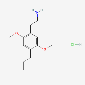 2,5-Dimethoxy-4-propylphenethylamine hydrochloride