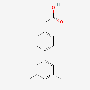 2-(3',5'-Dimethyl-[1,1'-biphenyl]-4-yl)acetic acid