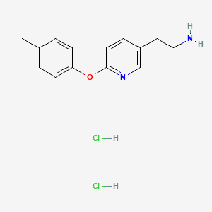 2-(6-(p-tolyloxy)pyridin-3-yl)ethanaMine dihydrochloride