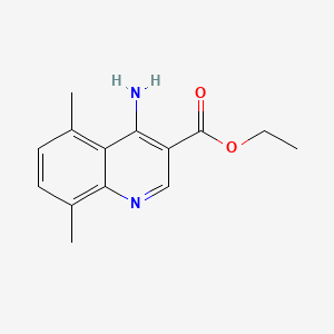 Ethyl 4-amino-5,8-dimethylquinoline-3-carboxylate