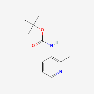 molecular formula C11H16N2O2 B596422 tert-Butyl (2-methylpyridin-3-yl)carbamate CAS No. 1219095-87-0