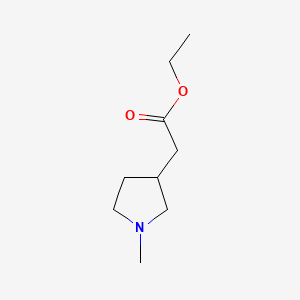 Ethyl 2-(1-methylpyrrolidin-3-yl)acetate