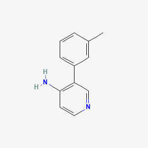 3-(M-tolyl)pyridin-4-amine