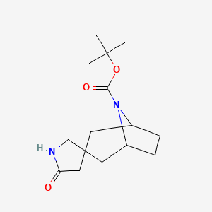 tert-Butyl 5'-oxo-8-azaspiro[bicyclo[3.2.1]octane-3,3'-pyrrolidine]-8-carboxylate
