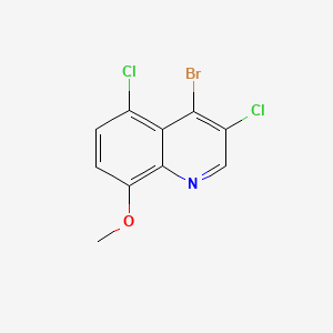 4-Bromo-3,5-dichloro-8-methoxyquinoline