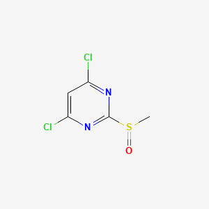 4,6-Dichloro-2-(methylsulfinyl)pyrimidine