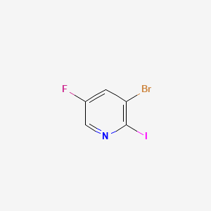 3-Bromo-5-fluoro-2-iodopyridine