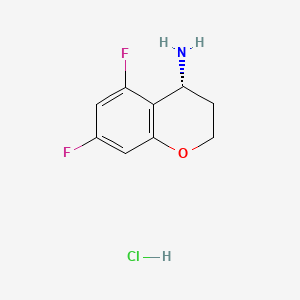 (R)-5,7-difluorochroman-4-amine hydrochloride