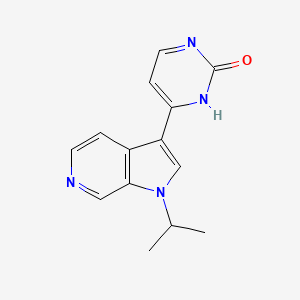 6-(1-Isopropyl-1H-pyrrolo[2,3-c]pyridin-3-yl)pyrimidin-2(1H)-one