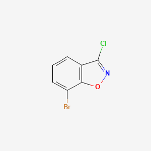 7-Bromo-3-chlorobenzo[d]isoxazole
