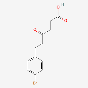 6-(4-Bromophenyl)-4-oxohexanoic acid