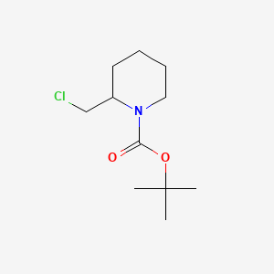 B596558 tert-Butyl 2-(chloromethyl)piperidine-1-carboxylate CAS No. 1289387-67-2