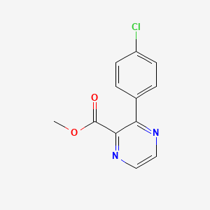 3-(4-Chloro-phenyl)-pyrazine-2-carboxylic acid methyl ester