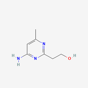 2-(4-Amino-6-methylpyrimidin-2-yl)ethanol