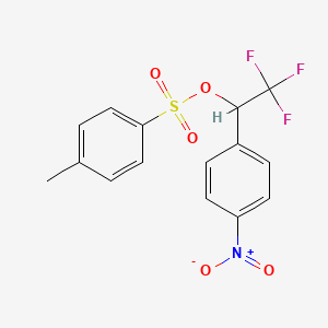 2,2,2-Trifluoro-1-(4-nitrophenyl)ethyl 4-methylbenzenesulfonate