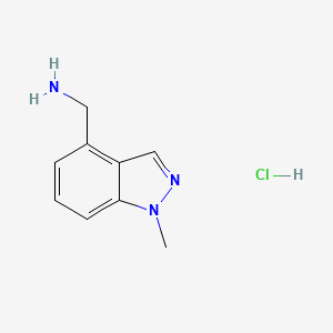 (1-methyl-1H-indazol-4-yl)methanamine hydrochloride