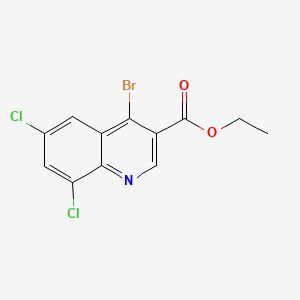 Ethyl 4-bromo-6,8-dichloroquinoline-3-carboxylate
