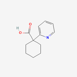 1-(Pyridin-2-yl)cyclohexanecarboxylic acid