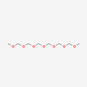 molecular formula C8H18O7 B596657 2,4,6,8,10,12,14-Heptaoxapentadecane CAS No. 13352-77-7
