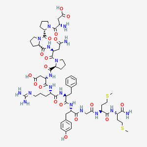molecular formula C63H91N17O18S2 B596669 Entero-Hylambatin CAS No. 198541-90-1
