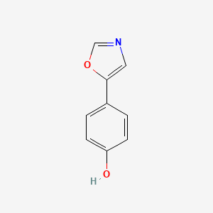 4-(1,3-Oxazol-5-YL)phenol