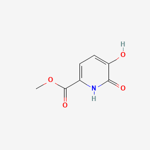 molecular formula C7H7NO4 B596674 Methyl 5,6-dihydroxypyridine-2-carboxylate CAS No. 1260883-63-3