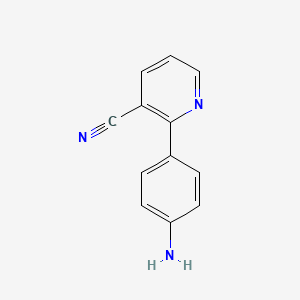 2-(4-Aminophenyl)pyridine-3-carbonitrile